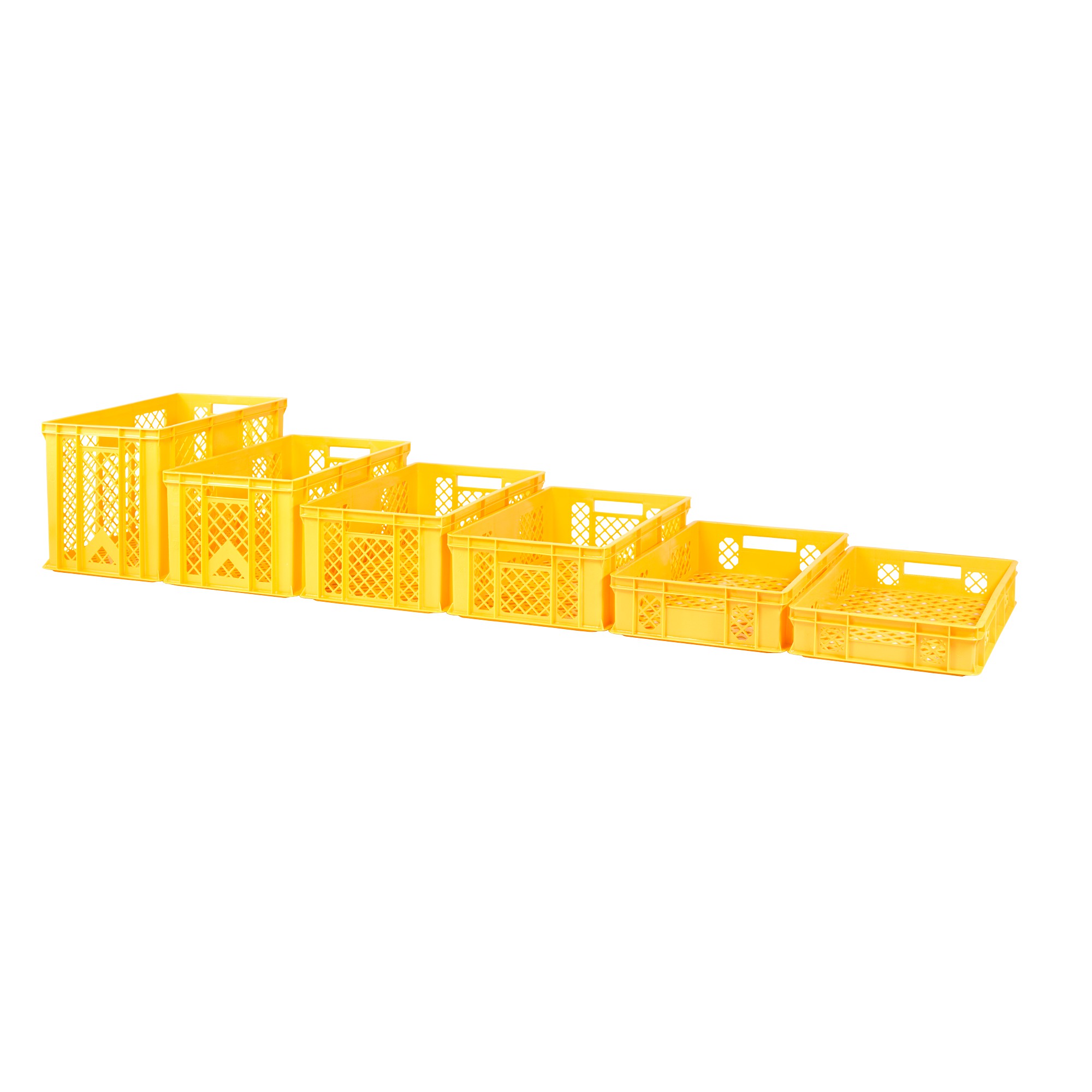 plastová nádoba prepravka na pečivo 600x400x110mm 19l žltá megamix.sk