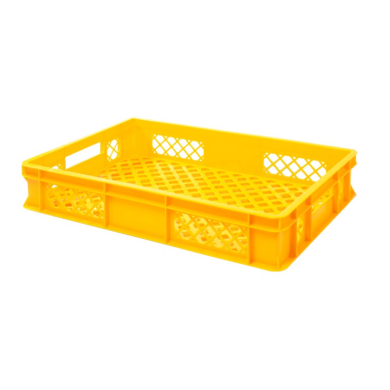 plastová nádoba prepravka na pečivo 600x400x110mm 19l žltá megamix.sk