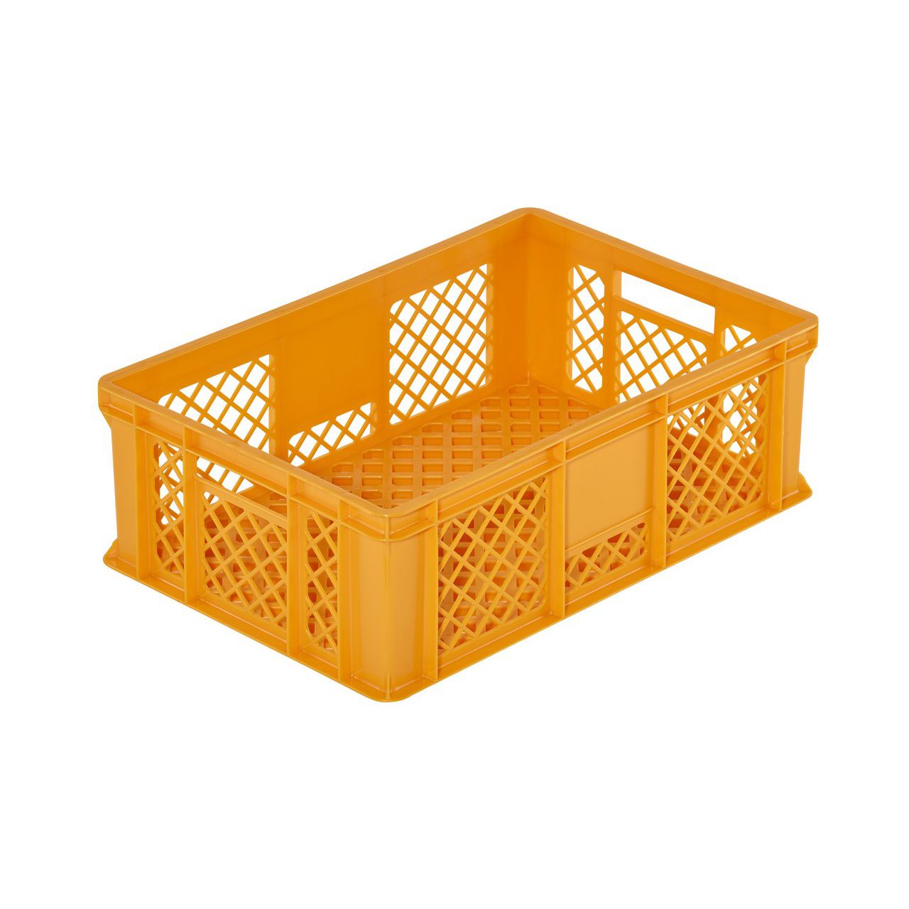 plastová nádoba prepravka na pečivo 600x400x200mm 35l žltá megamix.sk