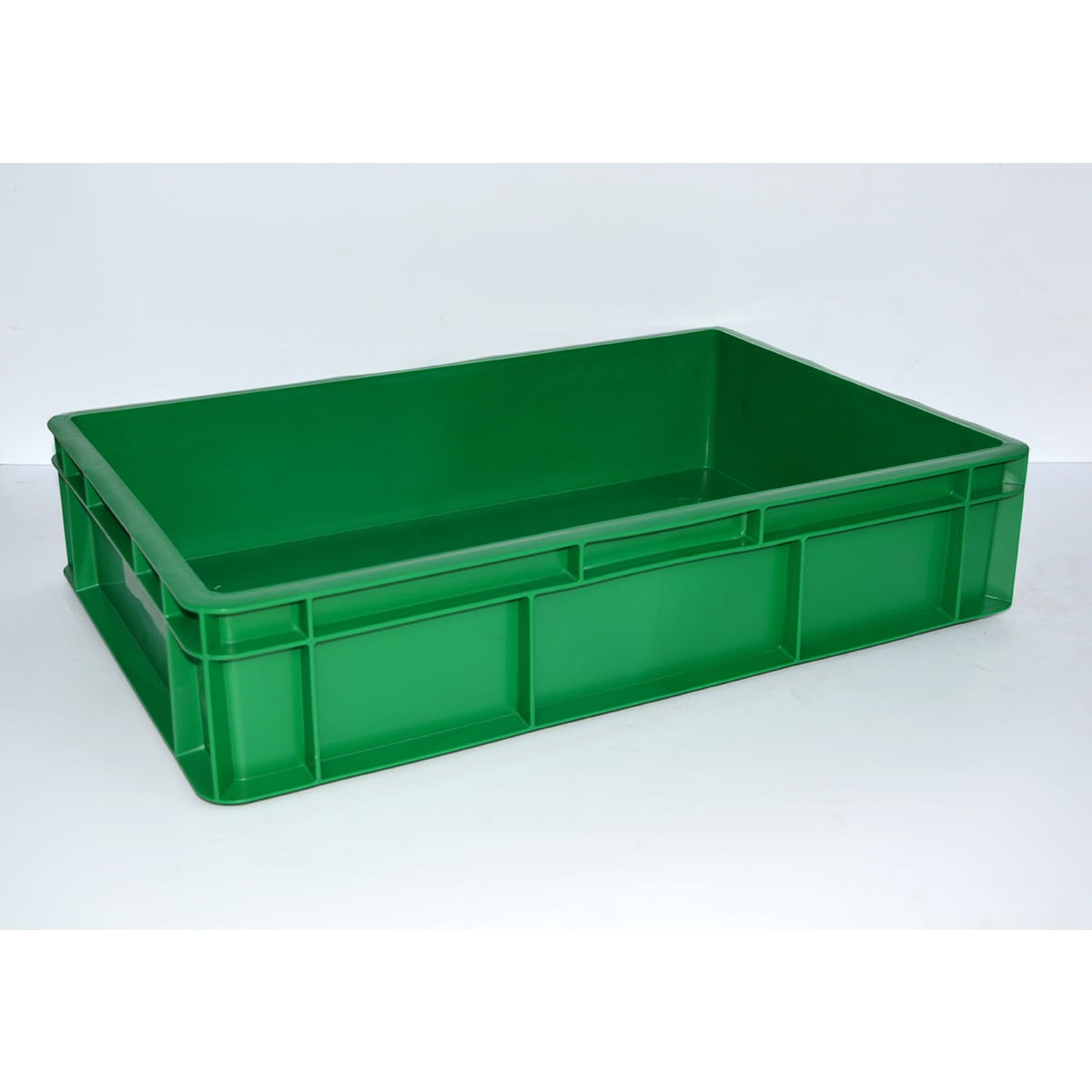 plastová vanička na potraviny 600x400x130mm 28l zelená megamix.sk