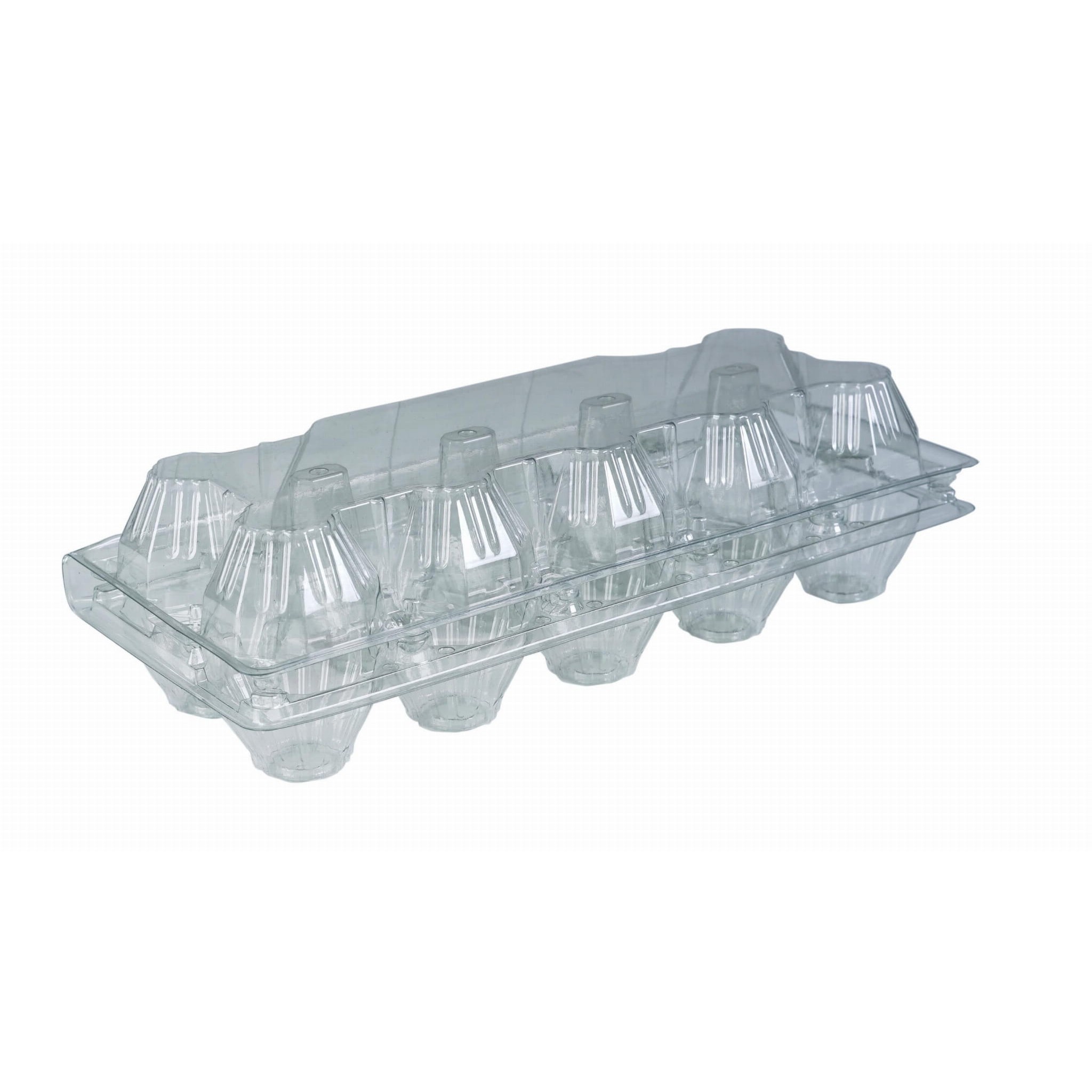 plastový obal na 10ks vajcia 600ks priehľadný 110x245x75mm megamix.sk
