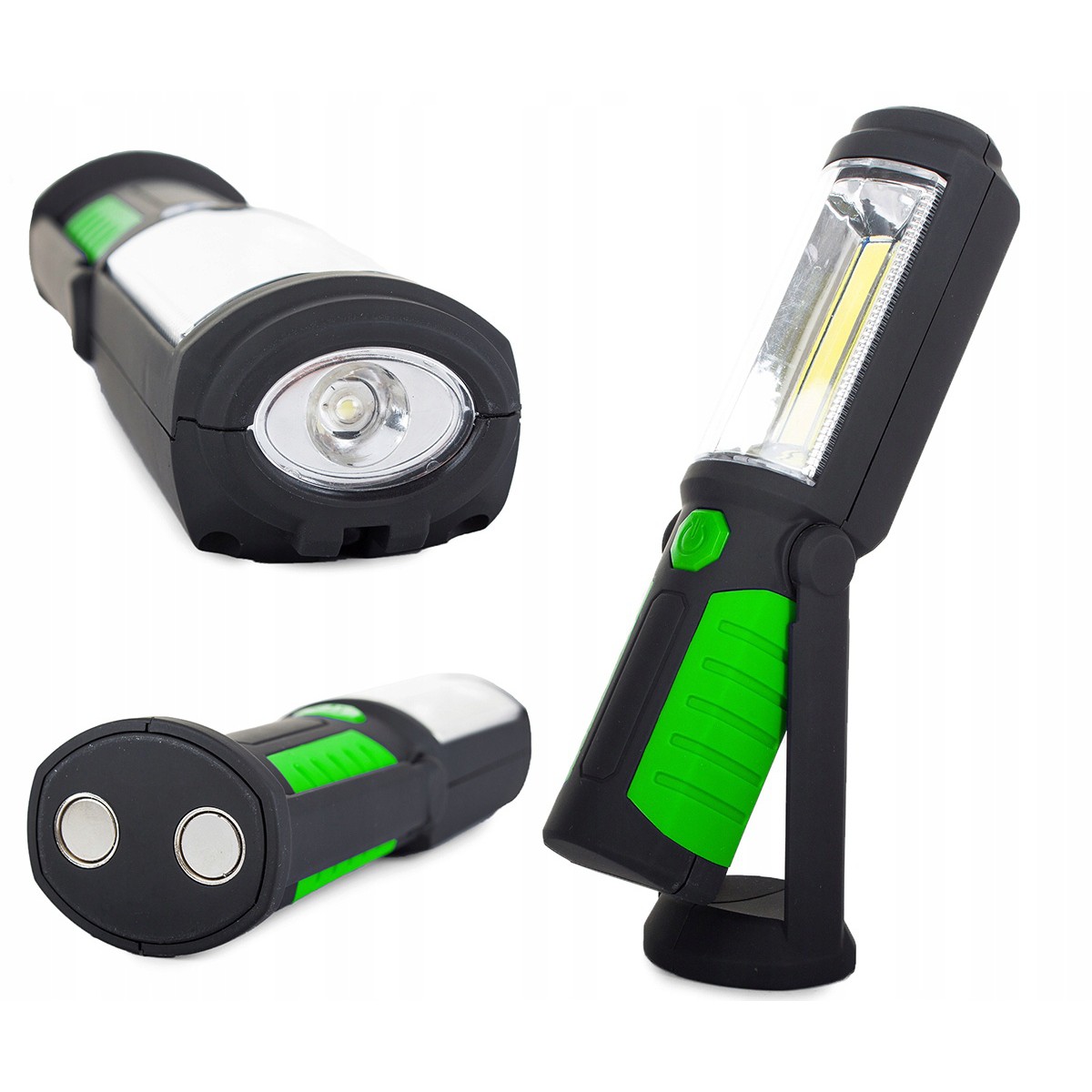 Prenosná LED dielenská lampa 3W COB 21cm megamix.sk