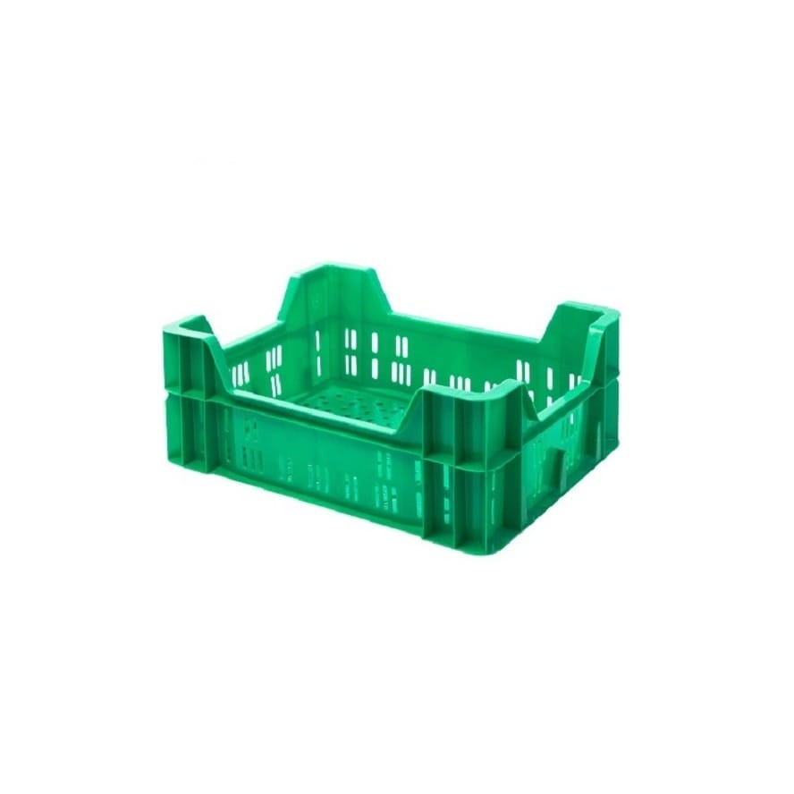 prepravka na paradajky zeleninu 400x300x165mm 13l zelená megamix.sk