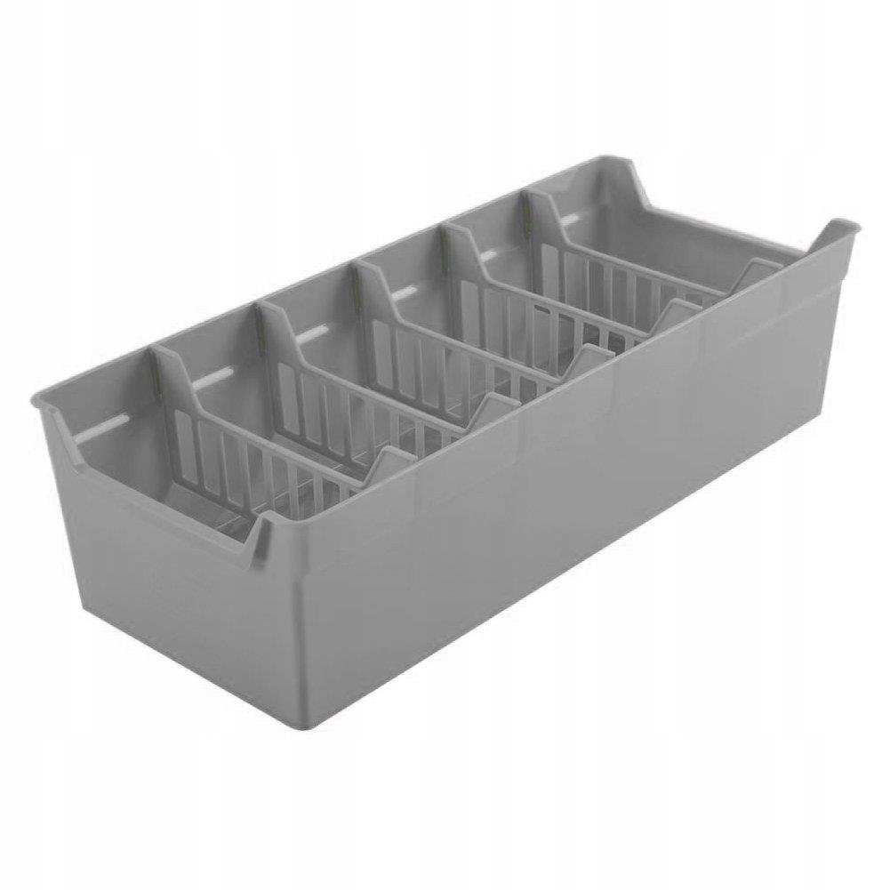 priehradky na korenie 30x13x8cm plast sivý organizér do kuchyne megamix.sk