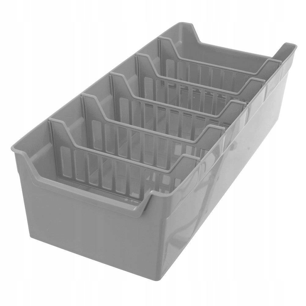 priehradky na korenie 30x13x8cm plast sivý organizér do kuchyne megamix.sk