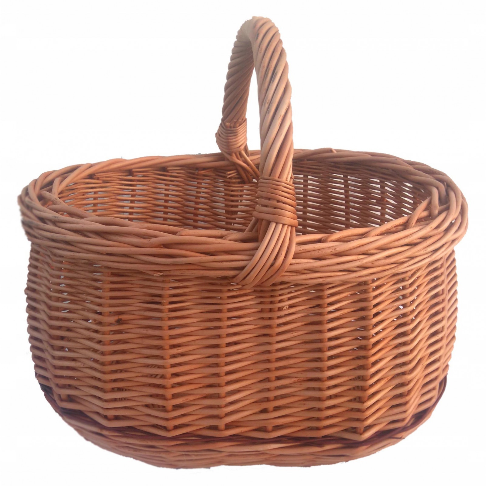 prútený kôš na nákup na huby 40cm megamix.sk
