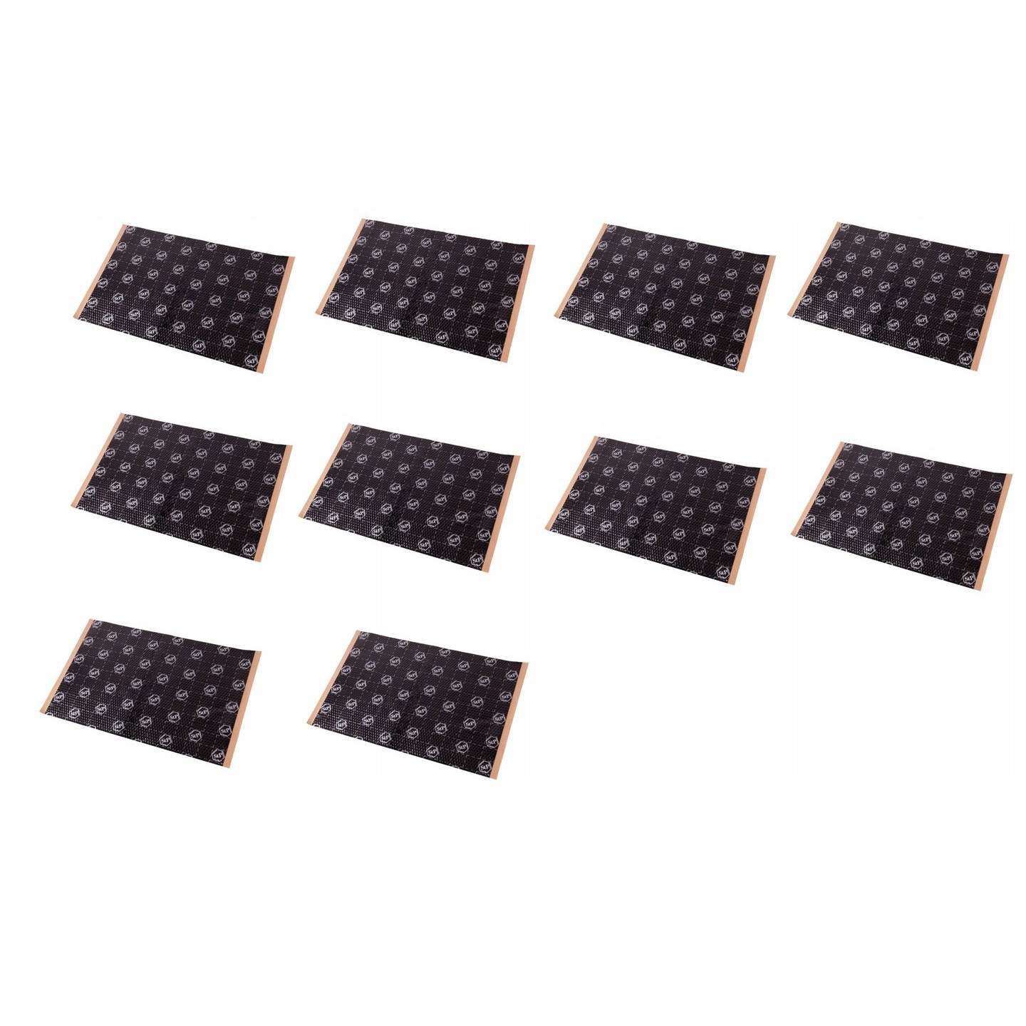 Pružná zvukotesná butylová rohož 1,8mm 10ks 75x50cm + valec ZADARMO megamix