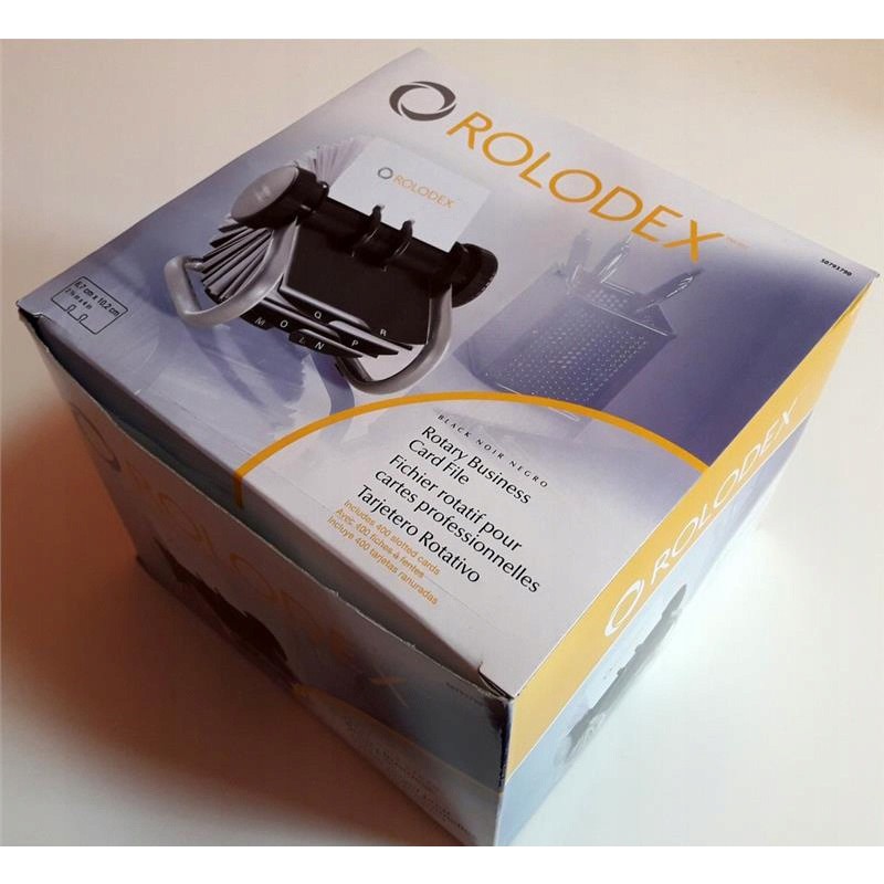 Rolodex otočný držiak na vizitky poznámky recepty megamix.sk