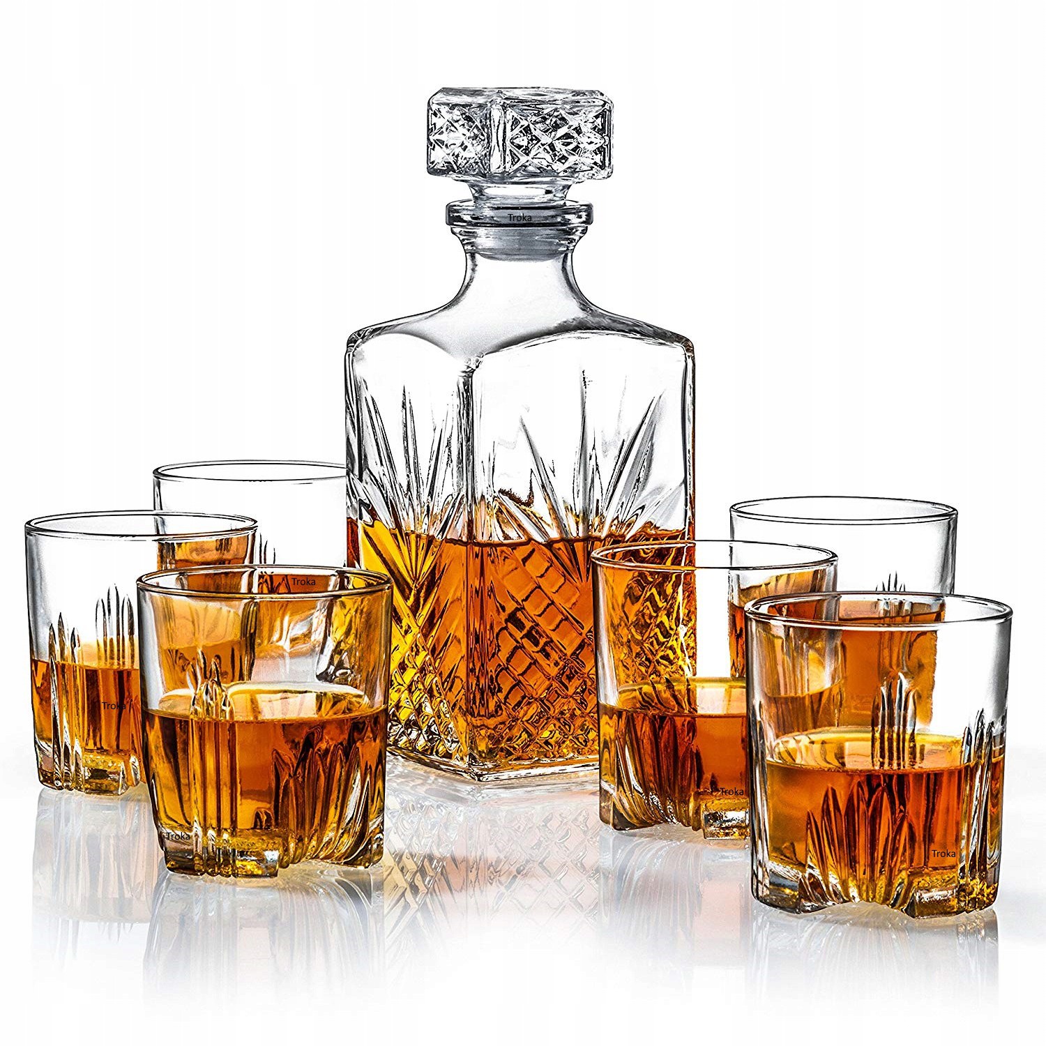 Sada whisky SELECTA karafa a 6ks poháre megamix.sk