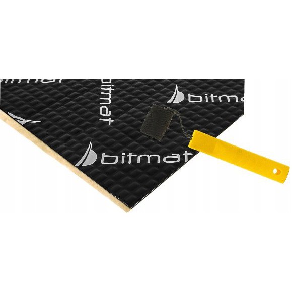 Samolepiaca butylová hliníková rohož 2,5mm 700x50cm AB-25 + valec ZADARMO megamix