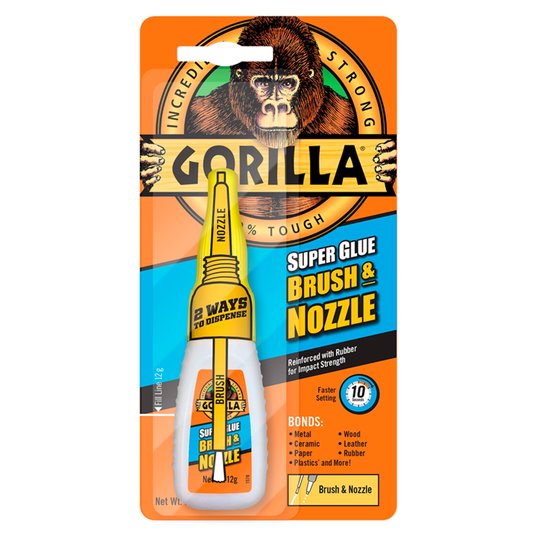 Sekundové lepidlo gél 12g super silné Gorilla megamix.sk