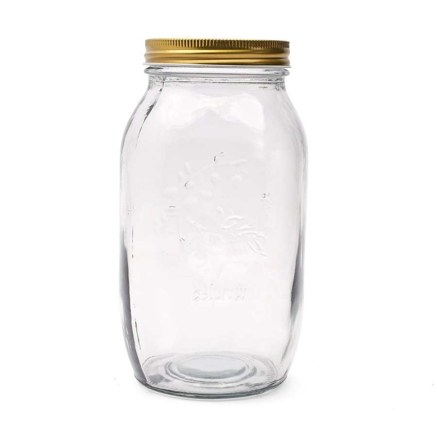 Sklenená dóza s vrchnákom Aldin 1600 ml