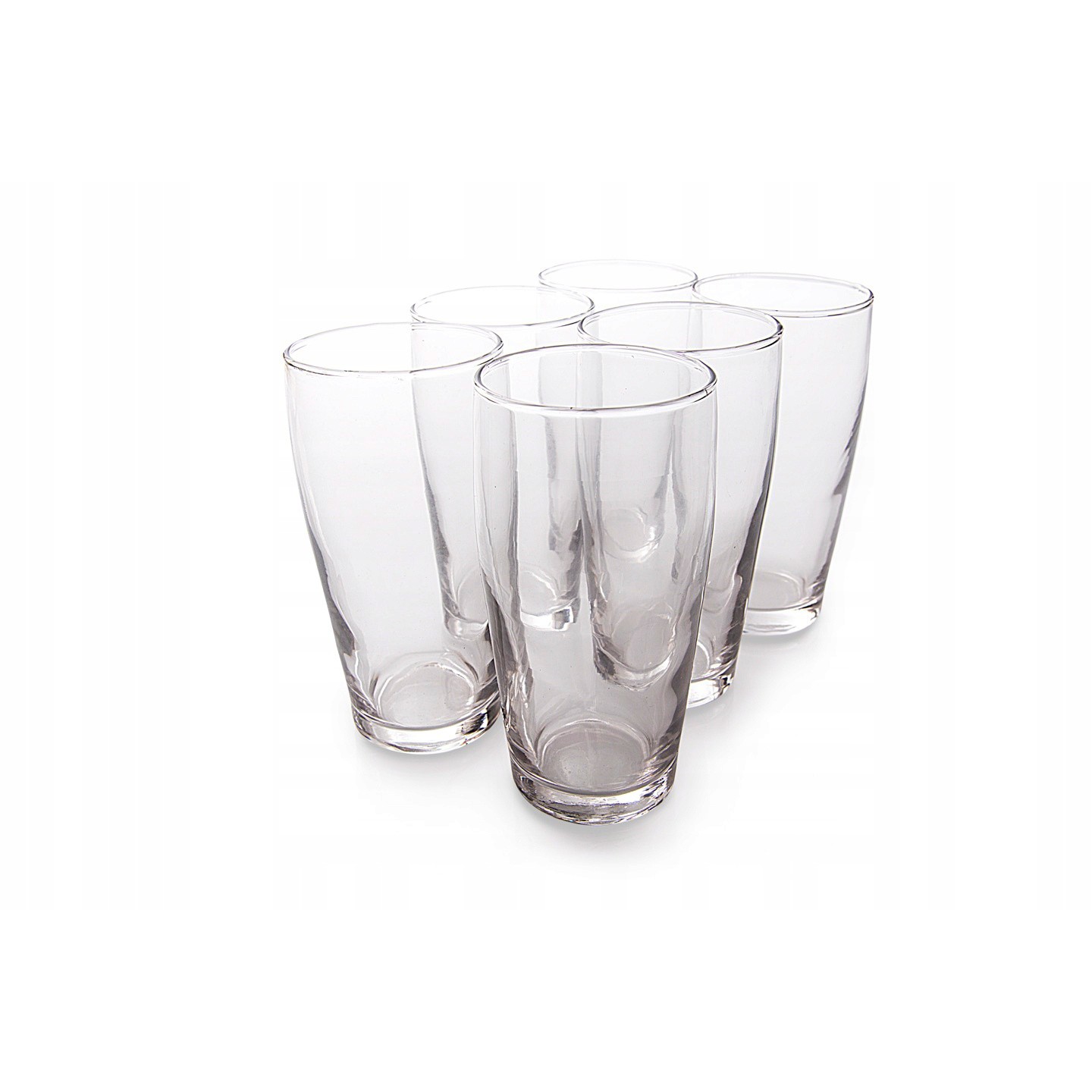 sklenené poháre 6ks 375ml 14cm megamix.sk