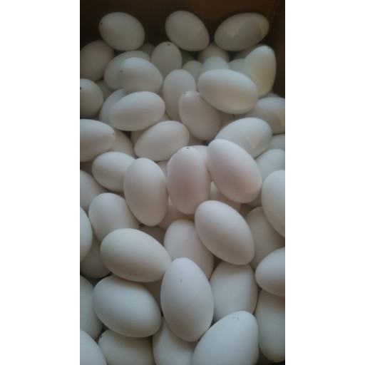škrupiny husacích vajec vyfúknuté na zdobenie veľkonočné vajíčka kraslice megamix.sk