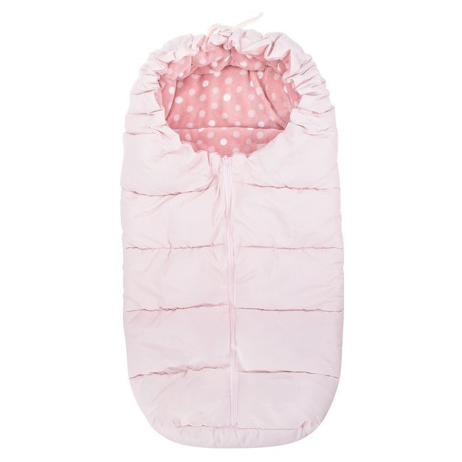 spací vak pre deti 4v1 ružový 90cm polyester sánky kočík megamix.sk