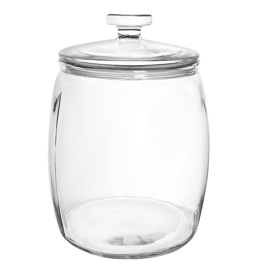 Veľká sklenená dóza s vrchnákom BEE 9,5 l