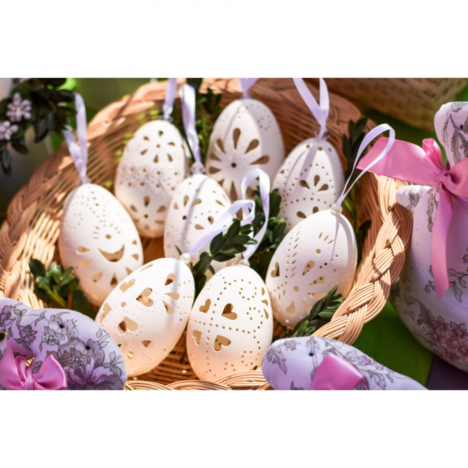 veľkonočné vajíčka zdobenie predaj dekorácie kraslice maľované husacie megamix.sk