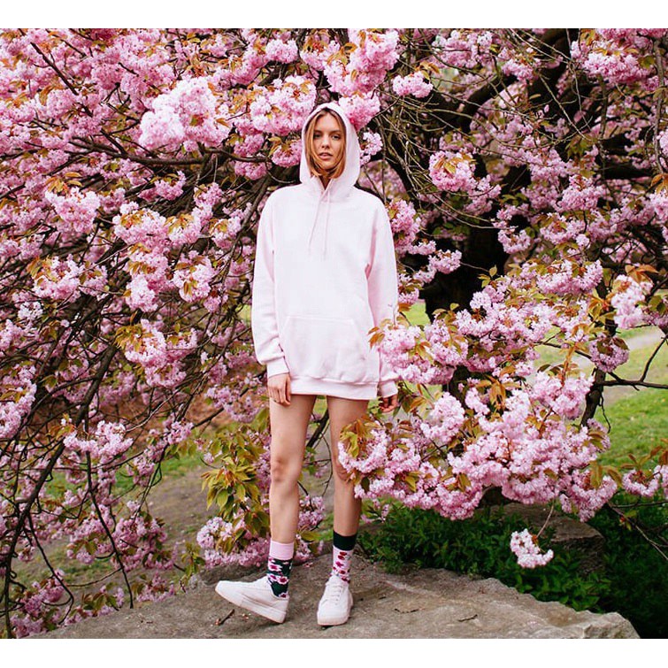 veselé ponožky CHERRY BLOSSOM višne kvety 35-38 farebné megamix.sk