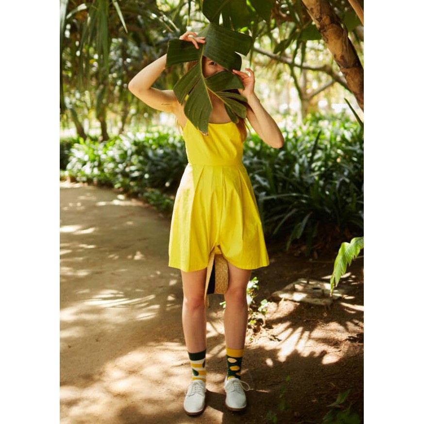 veselé ponožky LEMON citrón lístky 39-42 farebné megamix.sk