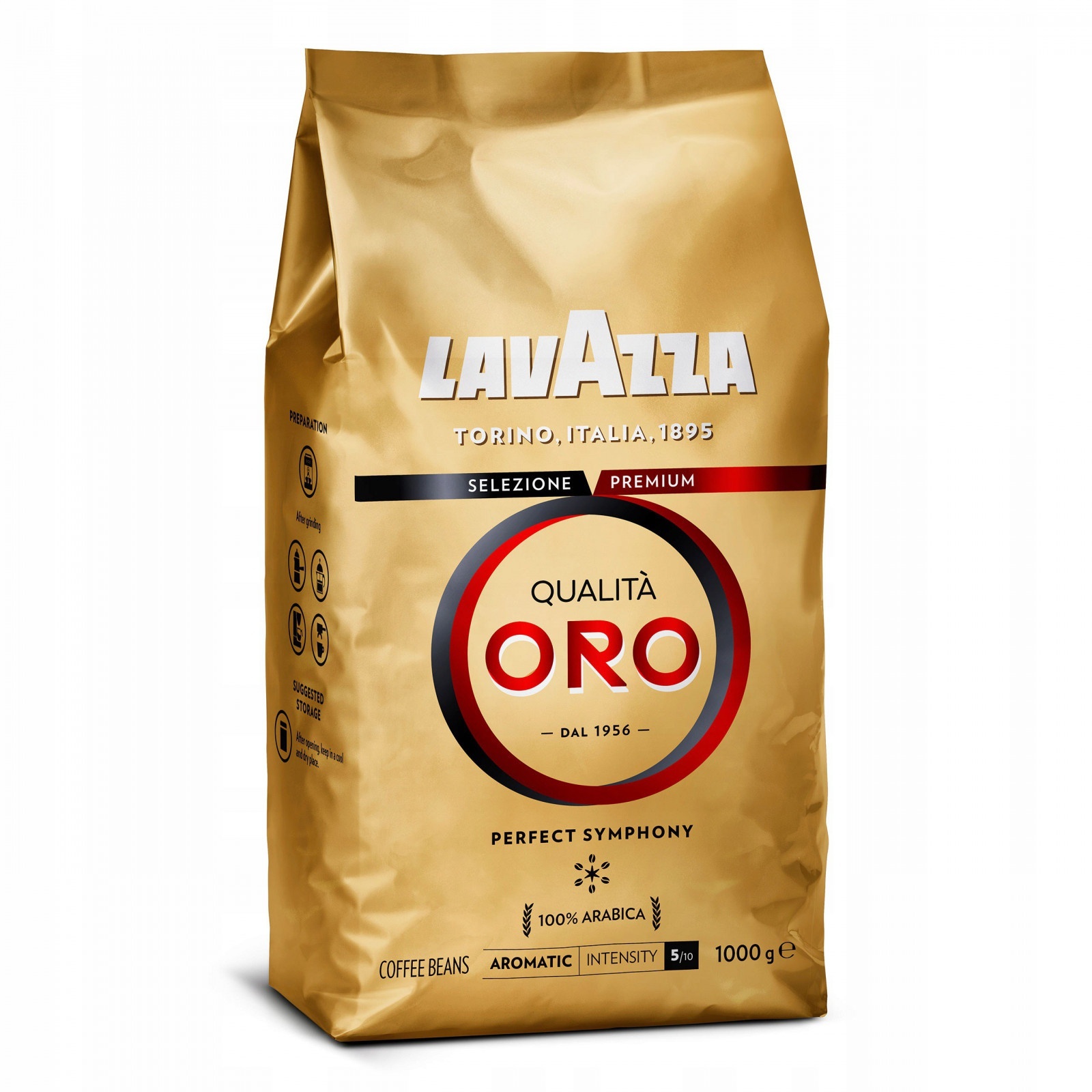 Zrnková káva Lavazza Qualita Oro 1kg megamix.sk